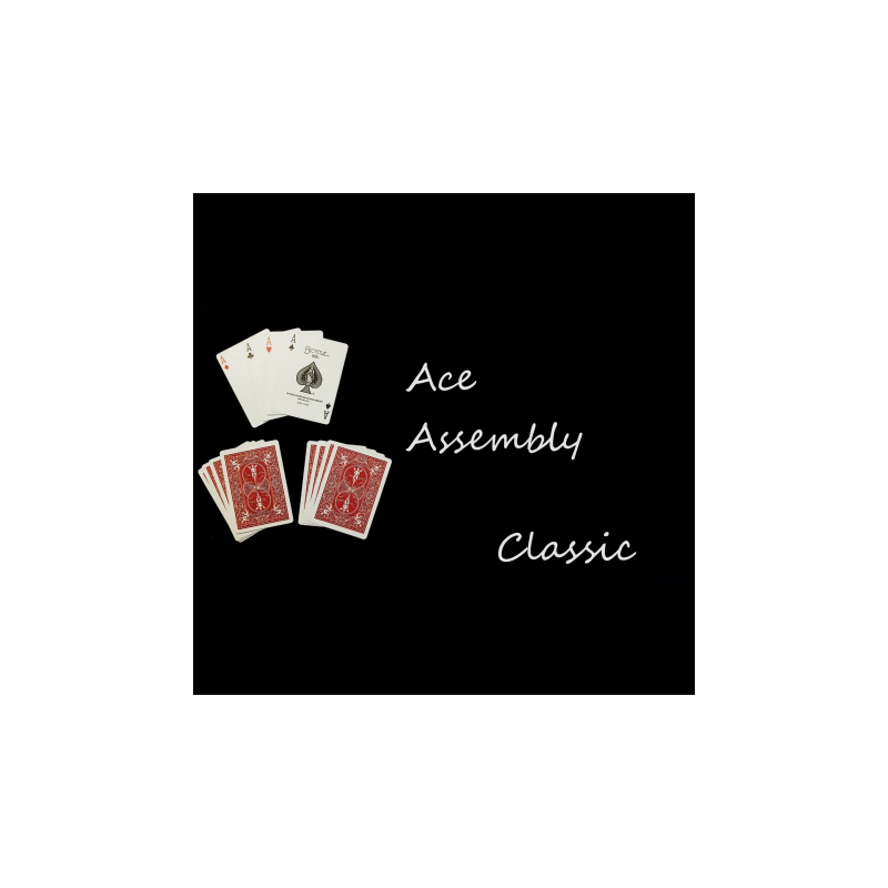 Aces Assembly par Merlin - Tour de magie des 4 as