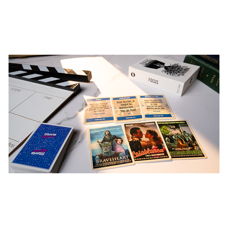 FOCUS par Craig Petty - Tour de cartes floues et nettes