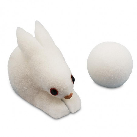 balle en mousse en lapin mousse
