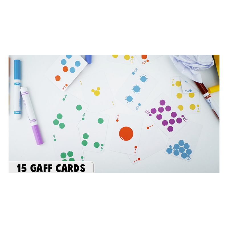 Bicycle Colors by Jordan Victoria (Blue deck + 11 routines)