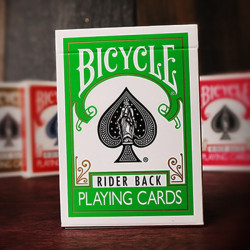 Bicycle carte jeu vert claire