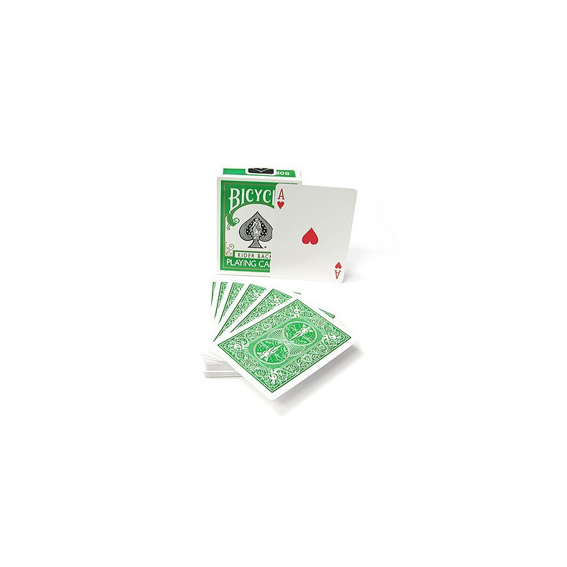 Bicycle Jeu Vert : Jeu de Cartes Dos ÉmeraUDE