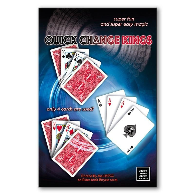 Tour de cartes Quick Change Kings - Cartomagie