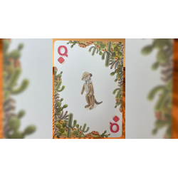Gilded Bicycle Balloon Desert Playing Cards