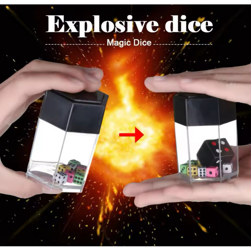 Dé explosif - Transformation d'un dé en petits dés