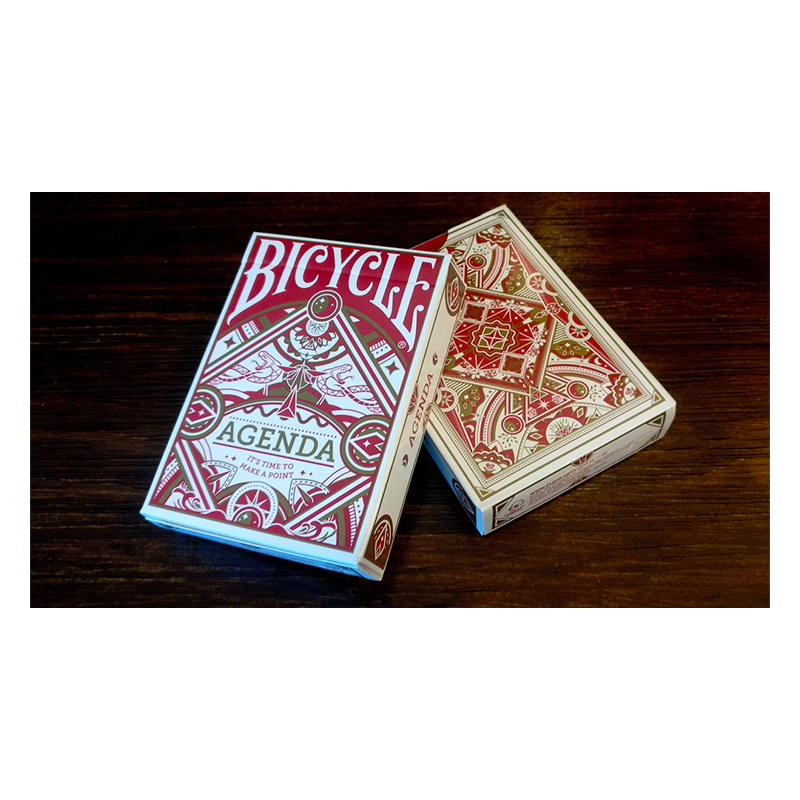 Agenda Red Basic Edition Playing Cards