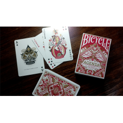 Agenda Red Basic Edition Playing Cards