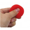 balle mousse rouge