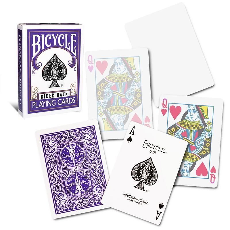 Jeu de cartes Bicycle Violet - Idéal pour vos routines