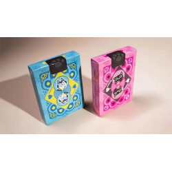 Bicycle dog (blue) Playing Cards