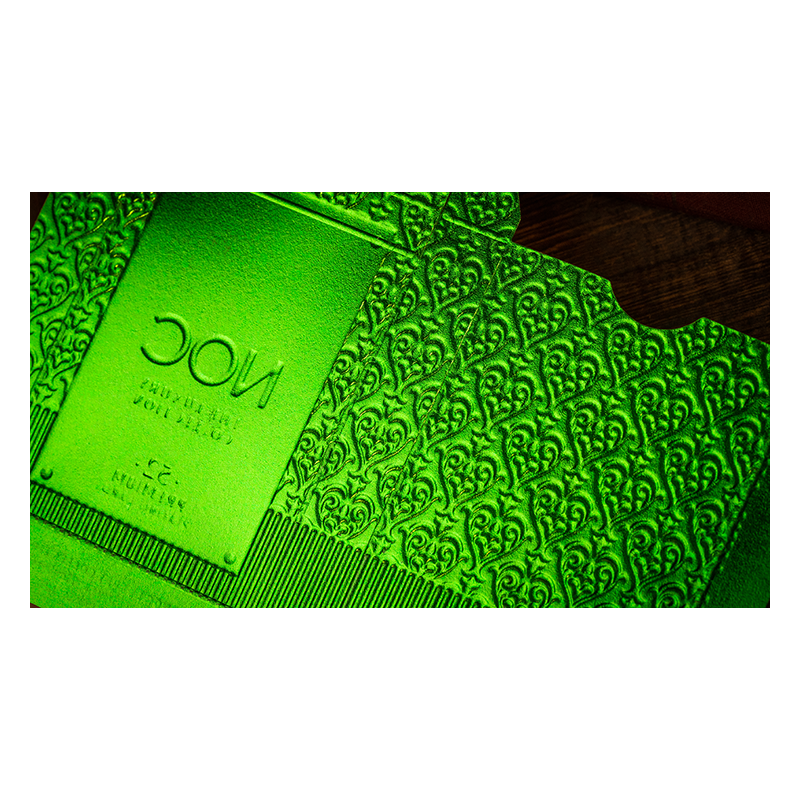 Dos de cartes vert forêt NOC Luxury Edition