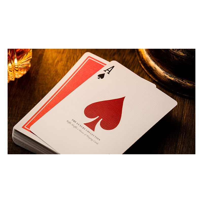 As de Pique et Joker minimalistes NOC Red