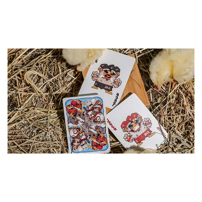 Dos de cartes original CHKNS & CROWNS