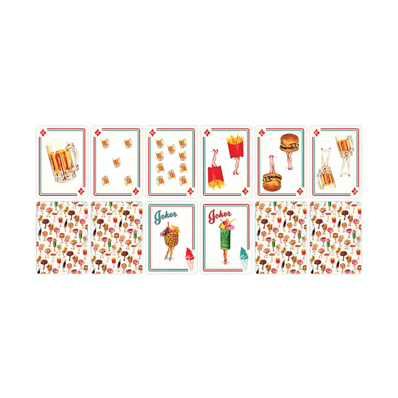Bicycle Diner Dames Playing Cards by Kelly Gilleran