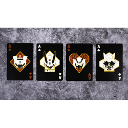Bicycle Quiccs Ghost White Playing Cards