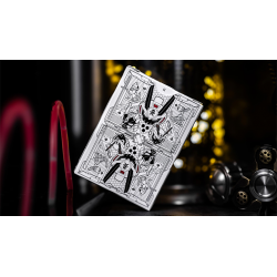 Bicycle Quiccs Ghost White Playing Cards