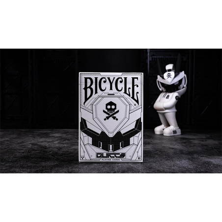 Bicycle Quiccs Ghost White Playing Cards