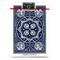 Cards Tally Ho Fan Back Poker size (Blue)