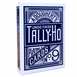 Cards Tally Ho Fan Back Poker size (Blue)