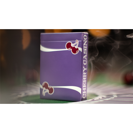 Cherry Casino (Desert Inn Purple) Playing Cards