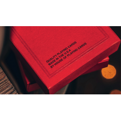 NOC Pro 2021 Burgundy Red Playing Cards