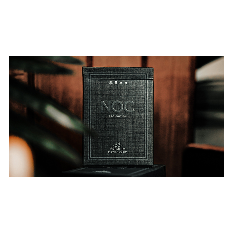 NOC Pro 2021 Jet Black Playing Cards