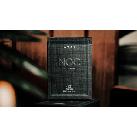 NOC Pro 2021 Jet Black Playing Cards