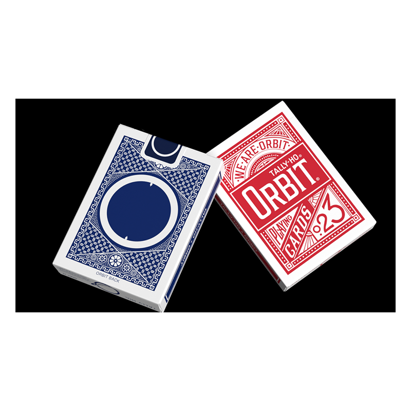 Orbit Tally Ho Circle Back Red Playing Cards