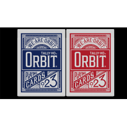 Orbit Tally Ho Circle Back Red Playing Cards