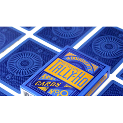 Tally Ho Blue (Circle) MetalLuxe Playing Cards