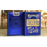Tally Ho Blue (Circle) MetalLuxe Playing Cards
