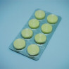 YELLOW CANDIES IN BLISTER PACK