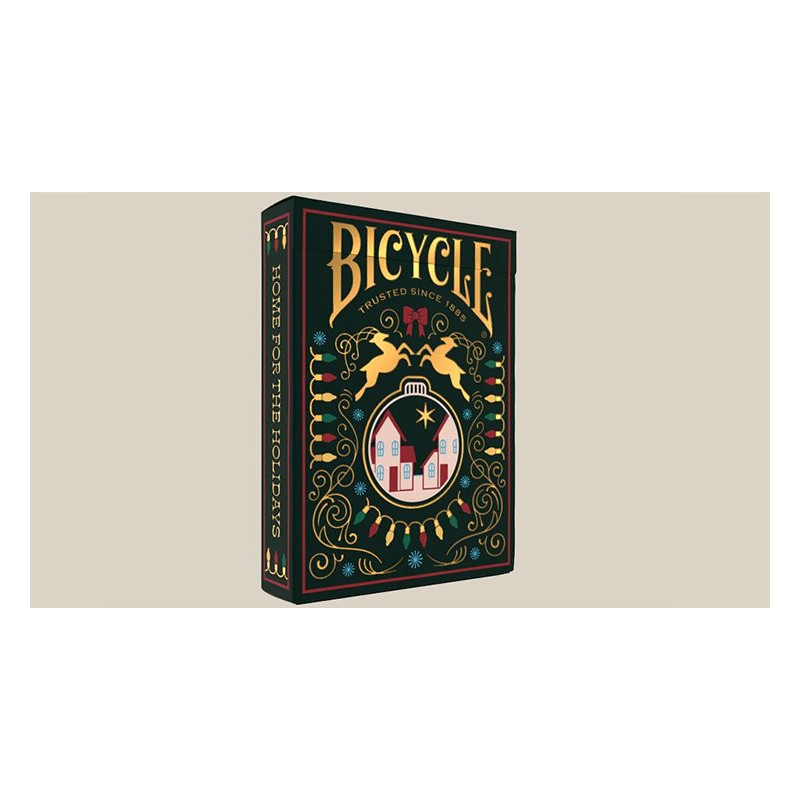 Bicycle Home for the Holidays Playing Cards by US Playing Cards
