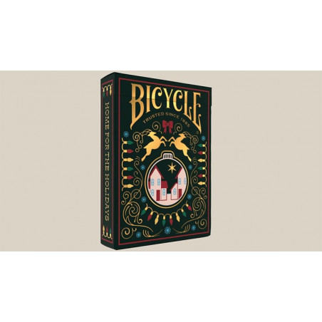 Bicycle Home for the Holidays Playing Cards by US Playing Cards
