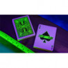 Bicycle Neon Rider Back Green-Glo Deck Playing Cards