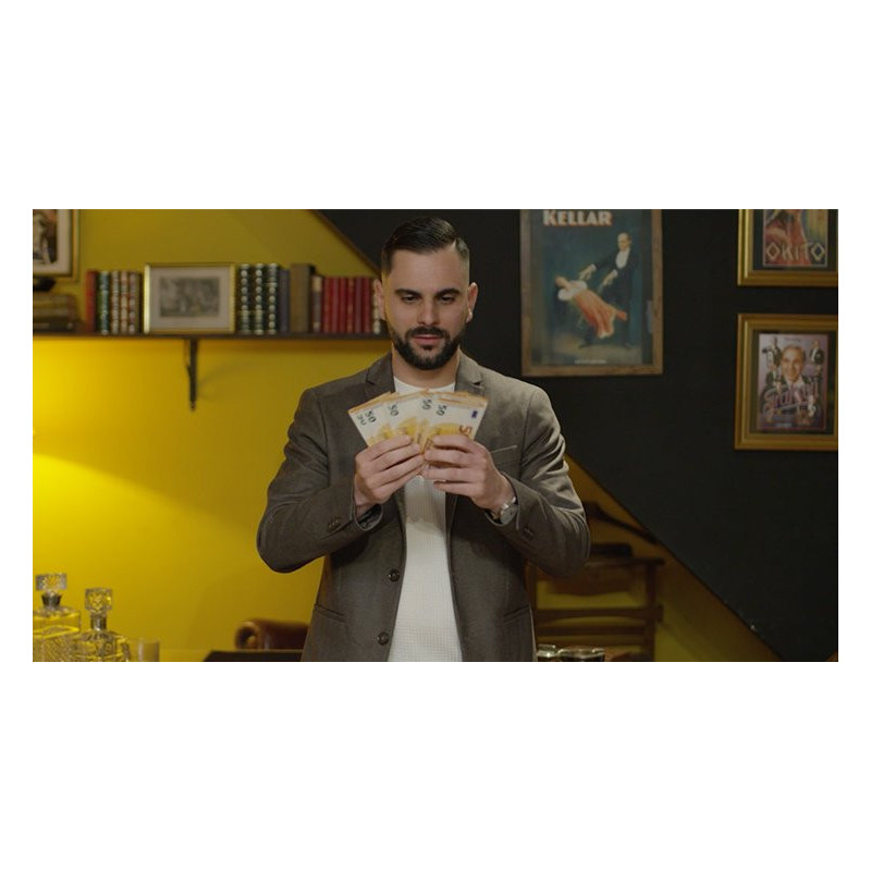 Change de billets flash pour le close-up