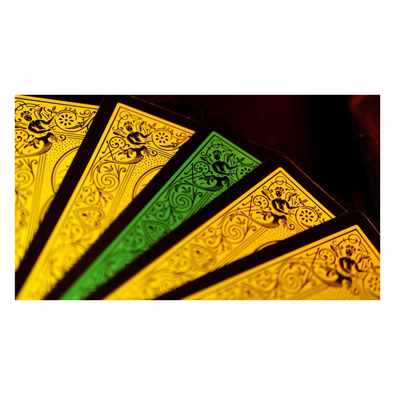 Bicycle Reverse (Yellow) Playing Cards
