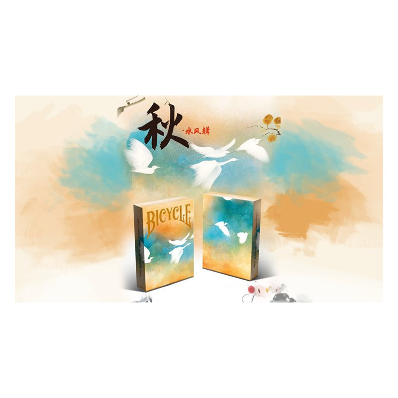 Bicycle Seasons Autumn Edition Playing Cards, couleurs de l’automne