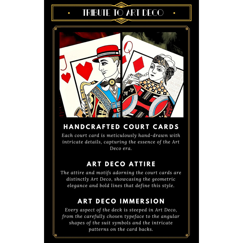 20s Playing Cards - Édition limitée à 1000 exemplaires