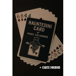 Hauntedini card by Marc Celiandre
