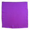 foulard soie viollet 90x90, foulard de scène violet pour magicien