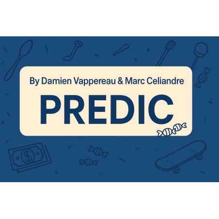Predic By Damien Vappereau & Marc Celiandre, visuel principal du tour