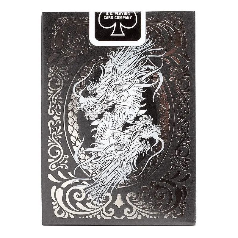 Bicycle Black Dragon - Jeu de cartes dragon noir