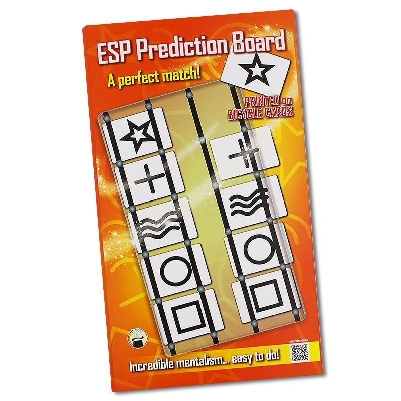 ESP Prediction Board - Bicycle cards, ardoise avec symboles ESP
