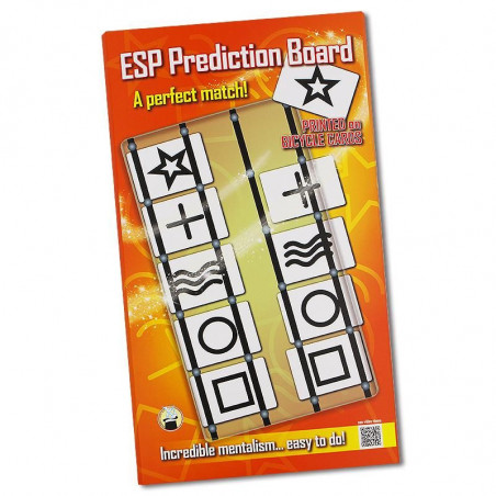 ESP Prediction Board - Bicycle cards, ardoise avec symboles ESP
