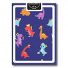 Bicycle - Dinosaurs, dos de cartes avec motifs de dinosaures