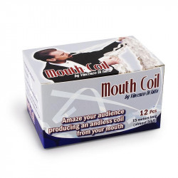 Mouth Coils - Rubans de papier multicolores pour la bouche