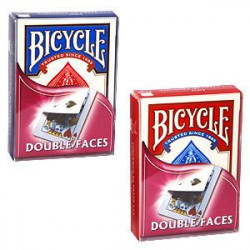 Bicycle Double Faces - Jeu de cartes spécial pour magiciens