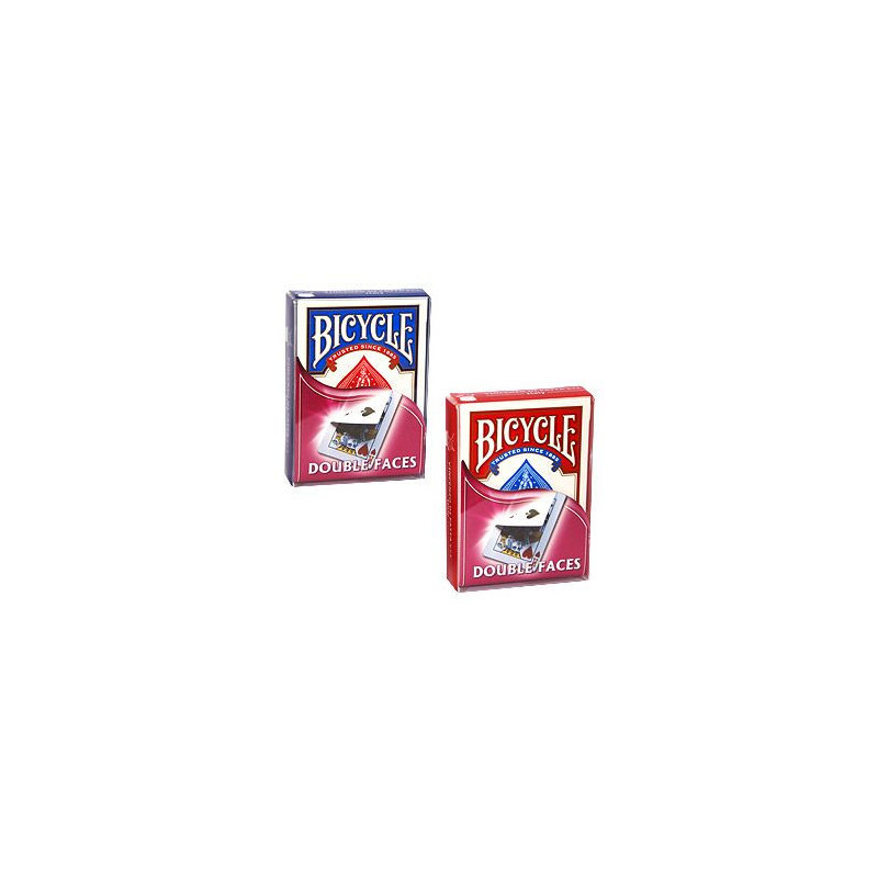 Bicycle Double Faces - Jeu de cartes spécial pour magiciens