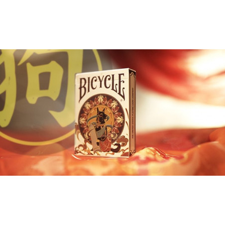 Chien – Bicycle Chinese Zodiac Playing Cards, année du Chien